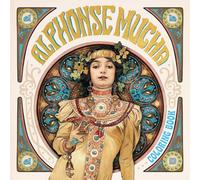 Alphonse Mucha Coloring Book /anglais