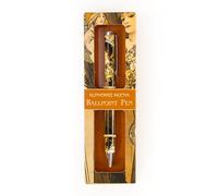 Alphonse Mucha Fine Art - Bolígrafo de tinta negra en caja de regalo, elegante regalo de papelería