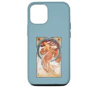 Alphonse Mucha Public Domain Art TPA Carcasa para iPhone 12/12 Pro