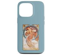 Alphonse Mucha Public Domain Art TPA Carcasa para iPhone 13 Pro