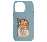 Alphonse Mucha Public Domain Art TPA Carcasa para iPhone 14 Pro MAX