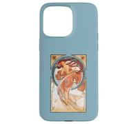 Alphonse Mucha Public Domain Art TPA Carcasa para iPhone 15 Pro MAX