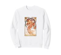 Alphonse Mucha Public Domain Art TPA Sudadera
