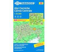 Alpi Carniche. Carnia centrale 1:25.000: 09 (Carte topografiche per escursionisti)