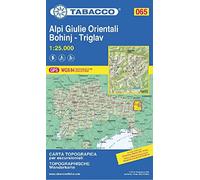 Alpi Giulie Orientali - Bohinj - Triglav 1:25.000: 065 (Carte topografiche per escursionisti)