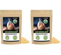 Alpi Nature Ajo Granulado 1kg, Ajos Secos y Picados, Condimento de Ajo Granulado (Paquete de 2)