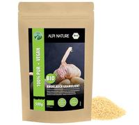 Alpi Nature Ajo Granulado Orgánico 500g, Ajos Secos y Picados, Condimento de Ajo Granulado 1-3mm