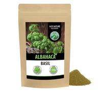 Alpi Nature Albahaca Seca 250g, Hojas de Albahaca Secas y Molidas, Condimento Italiano