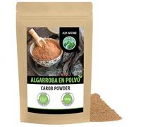 Alpi Nature Algarroba en Polvo 500g, Vainas de Algarroba Secas y Molidas, Edulcorante Natural