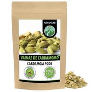 Alpi Nature Cardamomo Entero 100g, Vainas de Cardamomo Verde Enteras con Semillas para Cocinar