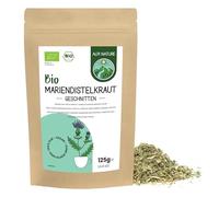 Alpi Nature Cardo Mariano Orgánico Infusión 125g, Cardo Mariano Hierba Seca y Cortada, Té de Hierbas