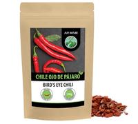 Alpi Nature Chile Ojo de Pájaro Entero 100g, Vainas Enteras de Chile Ojo de Pájaro, Bird's Eye