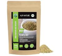 Alpi Nature Condimento Orgánico para Tzatziki 250g, Especias Griego para Gyros, Tzatziki y Untables