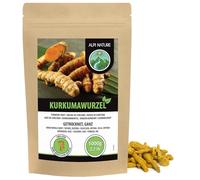 Alpi Nature Cúrcuma Raíz 1kg, Trozos de Raíz de Cúrcuma Secos Enteros para Cocina e Infusiones