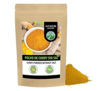 Alpi Nature Curry en Polvo Suave 250g, Polvo de Curry sin Sal, Especias Indias para Cocinar