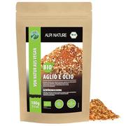 Alpi Nature Especias Aglio e Oglio Orgánicas 100g, Condimento Italiano, Mezcla de Especias Picantes