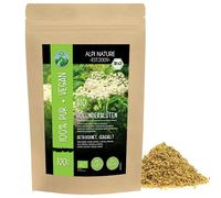 Alpi Nature Flor de Saúco Orgánico Infusión 100g, Flores de Saúco Orgánicas Frotadas, Té Suelto
