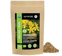 Alpi Nature Hierba de San Juan Orgánica 250g, Hipérico Seco, Té de Hipérico, Té de Hojas Sueltas