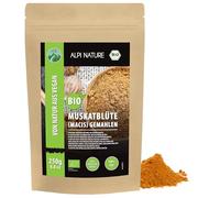 Alpi Nature Macis Orgánico Molido 250g, Macis en Polvo, Alternativa a la Nuez Moscada