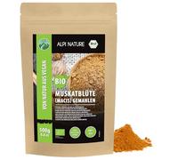 Alpi Nature Macis Orgánico Molido 500g, Macis en Polvo, Alternativa a la Nuez Moscada