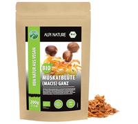 Alpi Nature Macis Orgánico Seco 200g, Macis Entero Seco, Alternativa a la Nuez Moscada