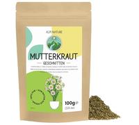 Alpi Nature Matricaria Infusión 100g, Hierba de Matricaria Seca y Cortada, Té Suelto, Tanacetum Parthenium