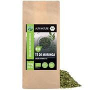 Alpi Nature Moringa Orgánica 250g, Hojas de Moringa Secas y Cortadas, Infusión de Hojas Sueltas