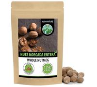 Alpi Nature Nuez Moscada Entera 125g, Nuez Moscada para Hornear, Vino Caliente y Ponche de Huevo