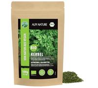 Alpi Nature Perifollo Orgánico 100g, Hojas de Perifollo Secas y Cortadas, Especia Francesa Clásica