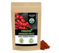 Alpi Nature Pimentón Ahumado Dulce en Polvo 250g, Pimientos Rojos Molidos, Pimentón Dulce Ahumado