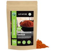 Alpi Nature Pimienta de Cayena Orgánica Molida 250g, Pimienta de Cayena en Polvo, Cayenne Pepper