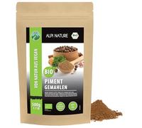 Alpi Nature Pimienta de Jamaica Orgánica Molida 500g, Pimienta de Jamaica en Polvo para Cocinar y Hornear