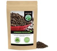 Alpi Nature Pimienta Negra en Grano 250g, Granos de Pimienta Negra Enteros para Cocinar