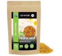 Alpi Nature Polen de Abeja Natural Orgánico 500g, Polen de Abeja Orgánico, Gránulos Naturales