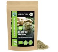 Alpi Nature Romero Orgánico Seco 100g, Hojas Secas y Trituradas, Especia Romero para Cocinar