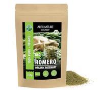 Alpi Nature Romero Orgánico Seco 250g, Hojas Secas y Trituradas, Especia Romero para Cocinar