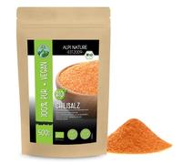 Alpi Nature Sal de Chile Orgánica 500g, Sal Gourmet con Chiles, Pimentón y Ajo, Especias para Parrilla