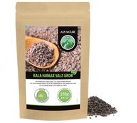 Alpi Nature Sal Kala Namak Gruesa 250g, Sal Natural de Roca Negra Kala Namak