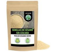 Alpi Nature Semillas de Sésamo Blanco Peladas 1kg, Sésamo Blanco Pelado, sin Gluten