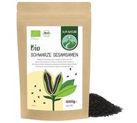Alpi Nature Semillas de Sésamo Negro Orgánico 1kg, Semillas Sesamo Negro Orgánico, sin Gluten