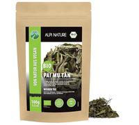 Alpi Nature Té Blanco Pai Mu Tan Orgánico 100g, Hojas de Té Blanco Pai Mu Tan, con Cafeína Natural