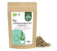 Alpi Nature Té de Gordolobo Orgánico 125g, Hojas Secas y Cortadas, Té de Hierbas, Gordolobo Infusión