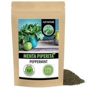 Alpi Nature Té de Menta Piperita 125g, Hojas de Menta Piperita Secas y Cortadas para Infusión
