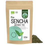 Alpi Nature Té Verde Sencha Orgánico 200g, Té Verde Sencha de Hojas Sueltas, con Cafeína Natural