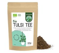 Alpi Nature Tulsi Té 100g, Tulsi Albahaca Sagrada Seca y Frotada, Hojas Sueltas de Tulsi