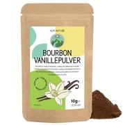 Alpi Nature Vainilla Bourbon en Polvo 10g, Vainilla en Polvo de Madagascar, Vainas Molidas Grado A