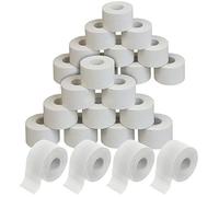 ALPIDEX 24 x Cinta Adhesiva Deportiva 3,8 cm x 10 m Sport Tape 100% Algodón Inelástica Balonmano Fútbol Voleibol Escalada, Color:Blanco