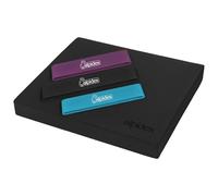 ALPIDEX Balance Pad Almohadilla Equilibrio Cojín Espuma Ejercicios Estabilidad Fitness Yoga Pilates, Color:Black, Tamaño:40x34x5 cm