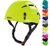 ALPIDEX Casco Escalada EN 12492 Vía Ferrata Jóvenes Adultos Alpinismo