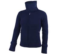 ALPIDEX Chaqueta Forro Polar Mujer Cuello Alto Cremallera Sudadera Otoño Invierno Primavera Ciente Suéter Manga Larga Piel Suave Aire Libre, Tamaño:M, Color:Navy
